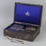 48 piece set dinner forks & spoons (Amsterdam, the Netherlands, Wed. W.F. Schuss / Gebr. van den Bro