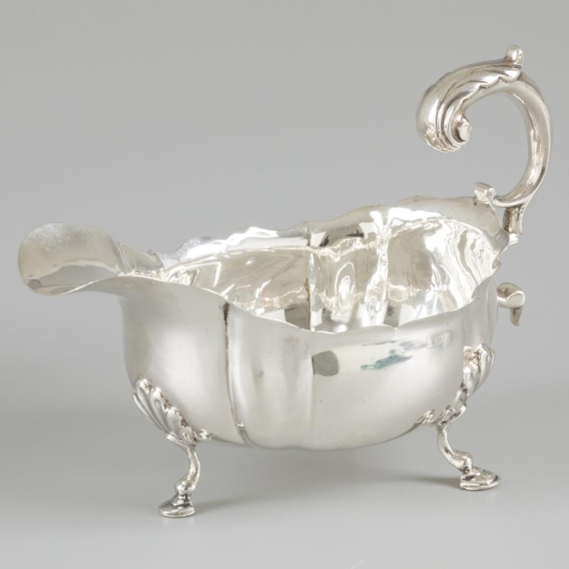 2-piece set of sauce boats silver. - Image 3 of 8