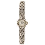 Tourist White gold - Ladies watch - approx. 1970.