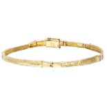 14K. Yellow gold bracelet by Finnish designer Alpo Tammi Koru.