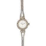 ORO White gold - Ladies watch - approx. 1980.