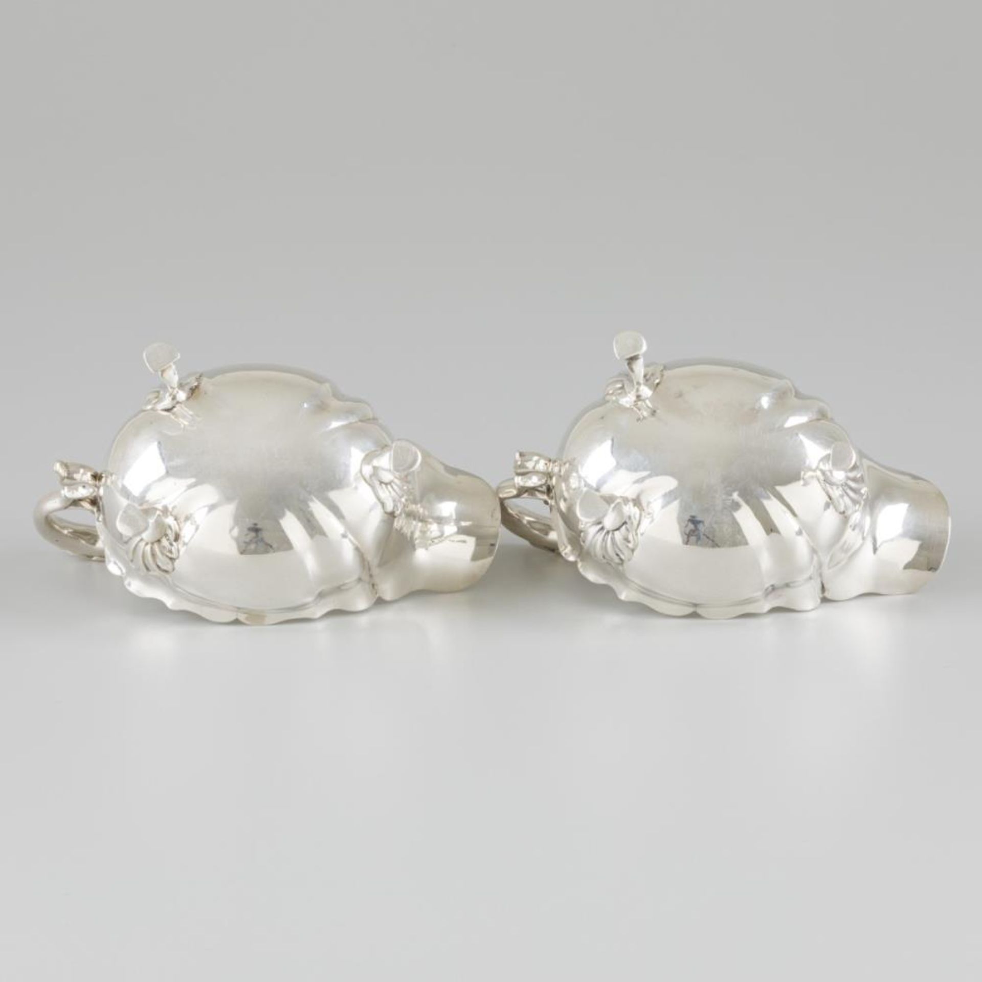 2-piece set of sauce boats silver. - Image 6 of 8