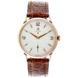 Omega Teddington Red Star 2770 - Men's wrist watch - 1956.