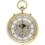 Cortebert Chronograph - Men's pocket watch - approx. 1985.