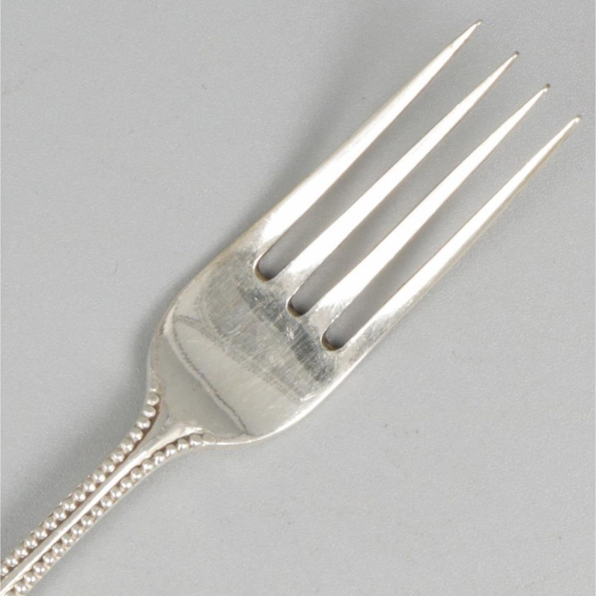12-piece set of silver fish cutlery. - Image 5 of 10