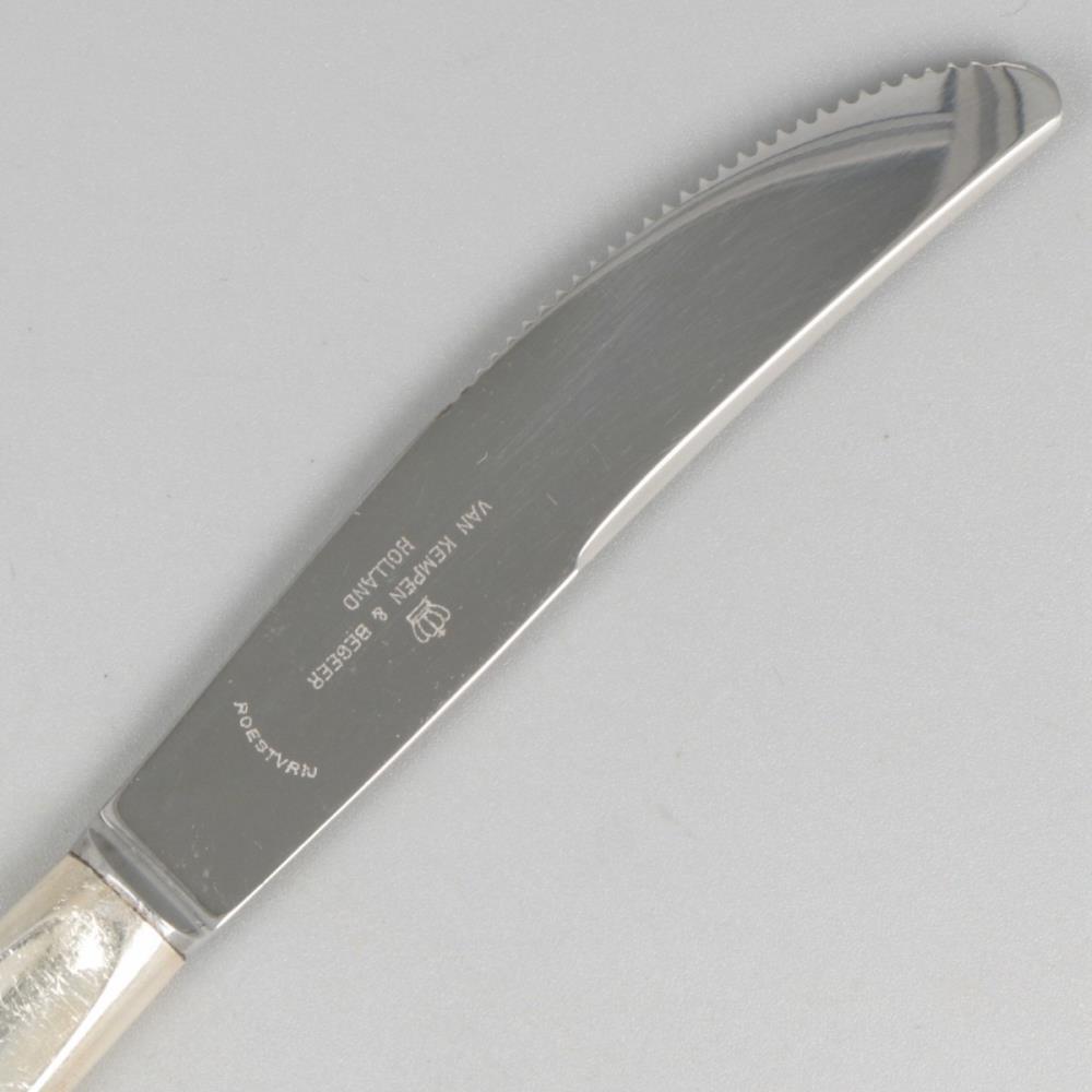 6-piece set breakfast knives ''model Jeunesse'' silver. - Image 5 of 7
