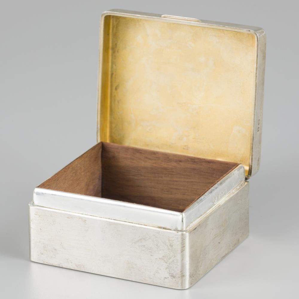 Cigar box silver. - Bild 2 aus 5