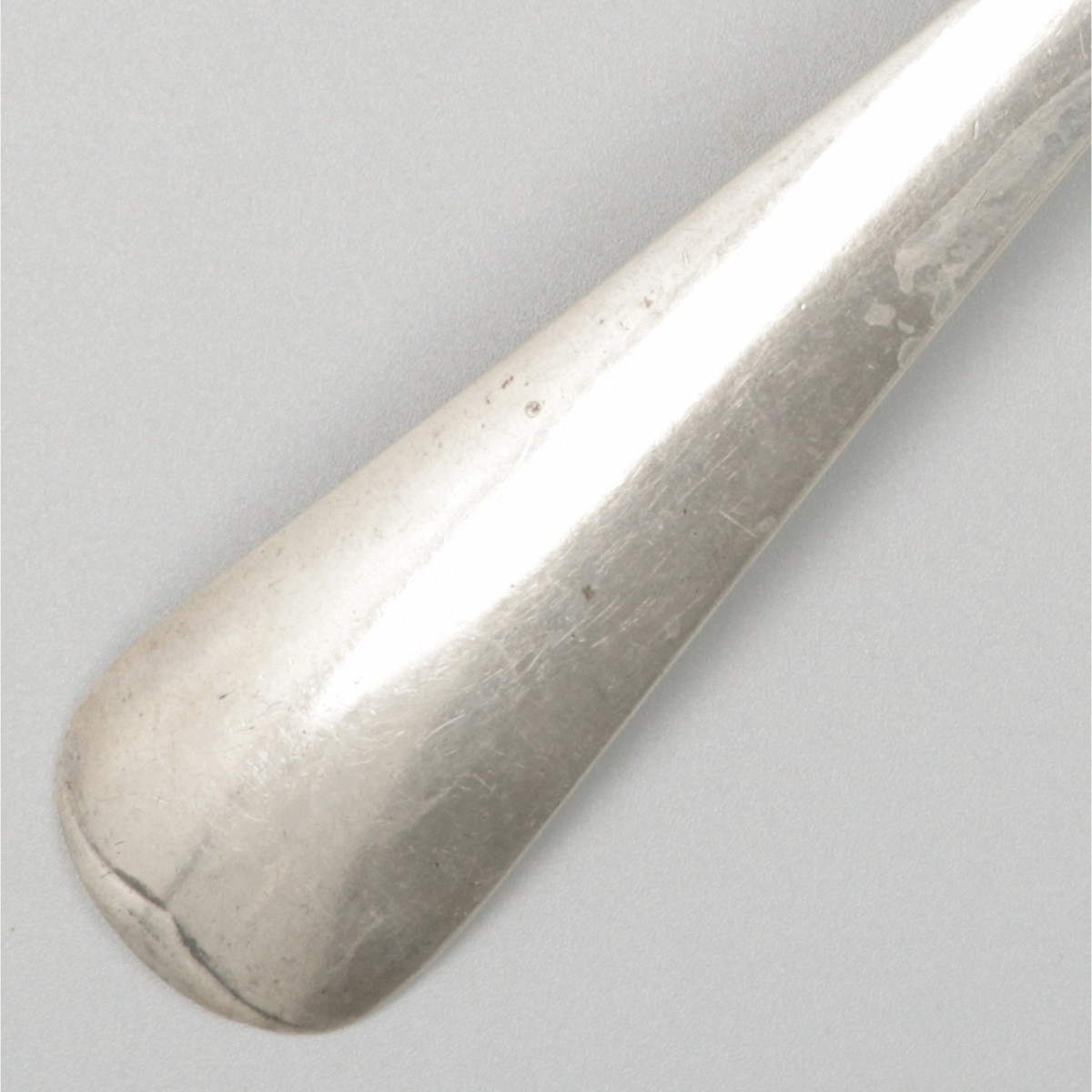 2-piece set vegetable spoons ''Haags Lofje'' silver. - Image 5 of 6