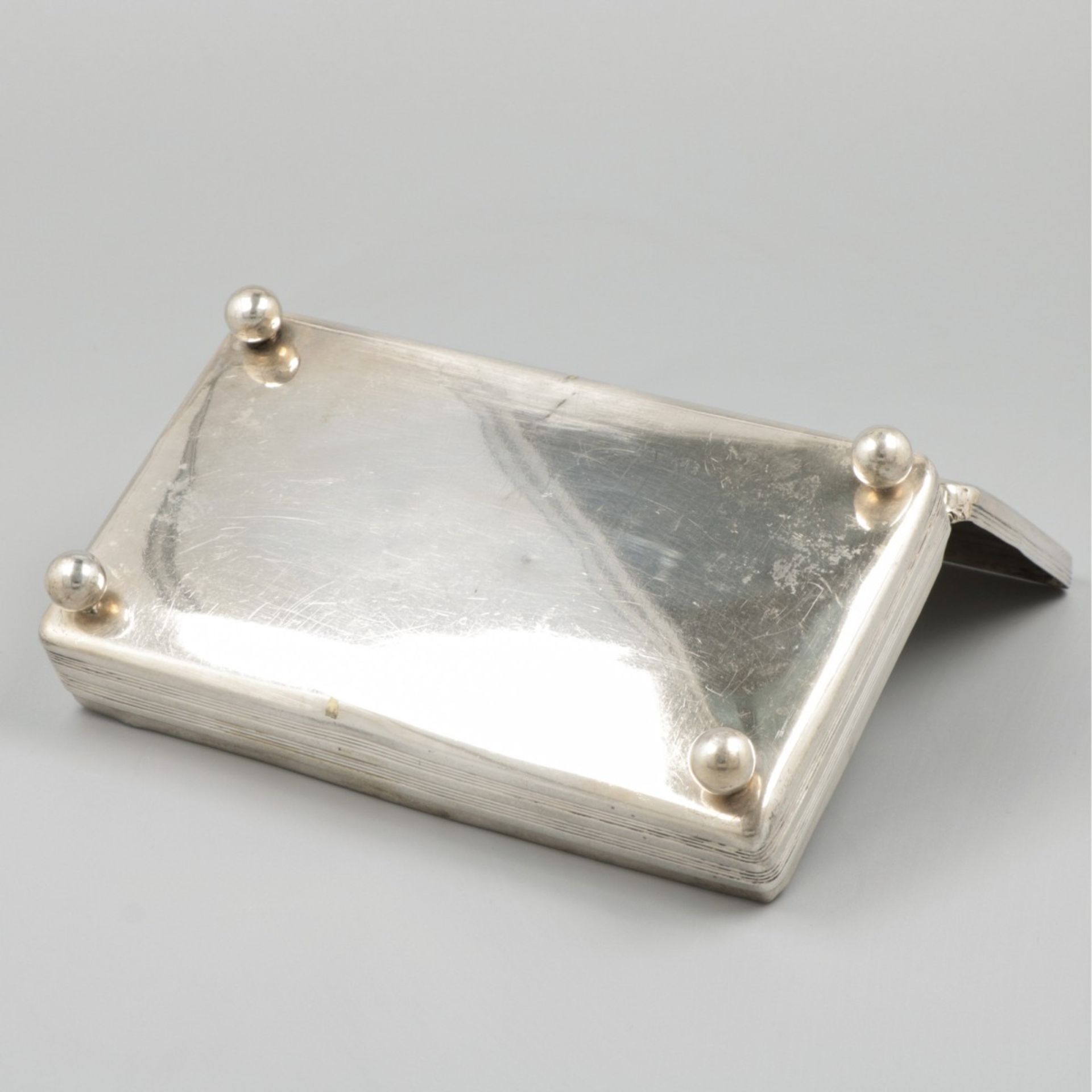 Teaspoon box silver. - Image 4 of 9