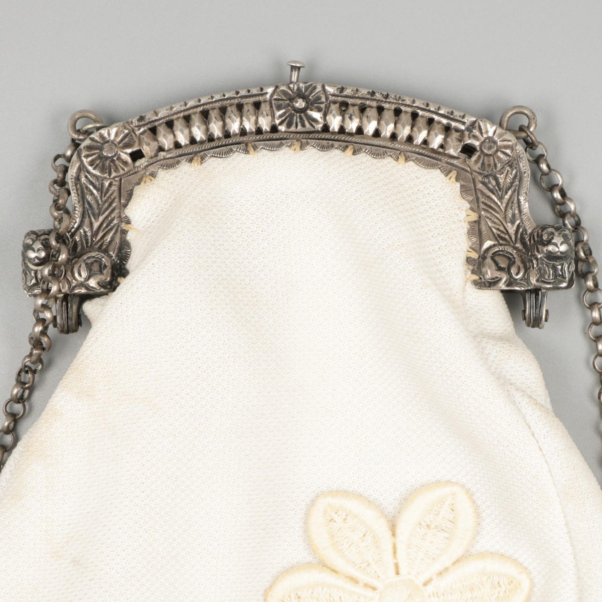 Silver frame purse. - Image 5 of 5