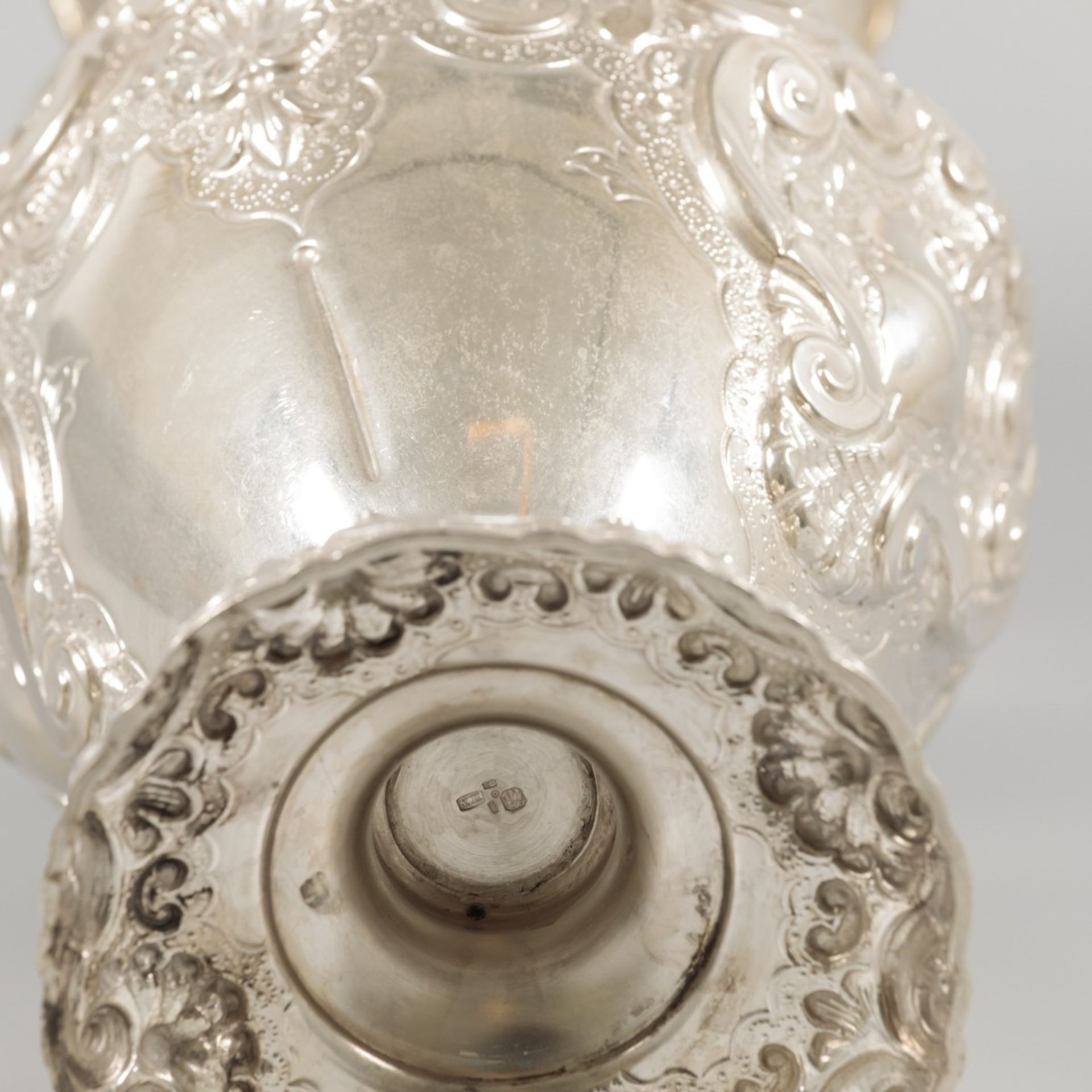 Flower vase silver. - Image 6 of 6