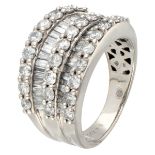 14K. White gold ring set with approx. 1.28 ct. diamond.