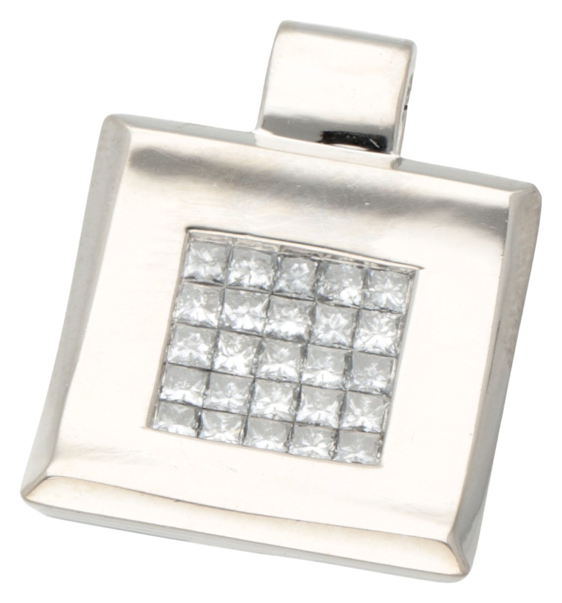 18K. White gold Innocence pendant set with approx. 0.75 ct. diamond.