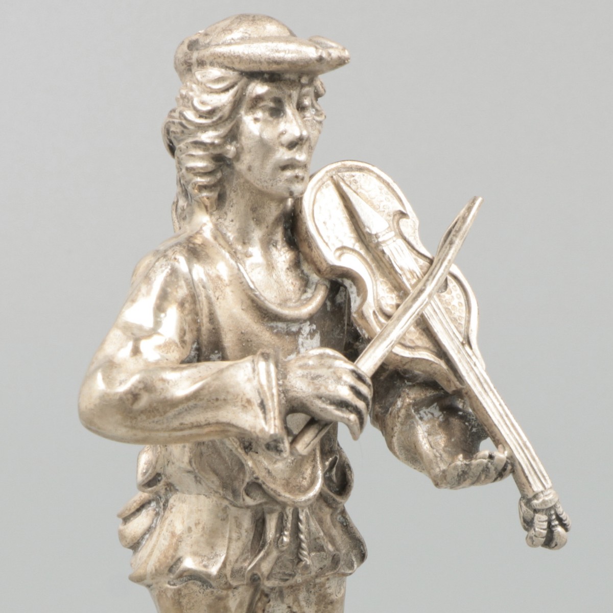 Miniature musician silver. - Image 3 of 5