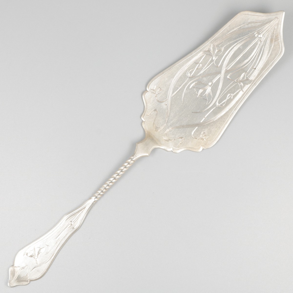 Cake server silver.