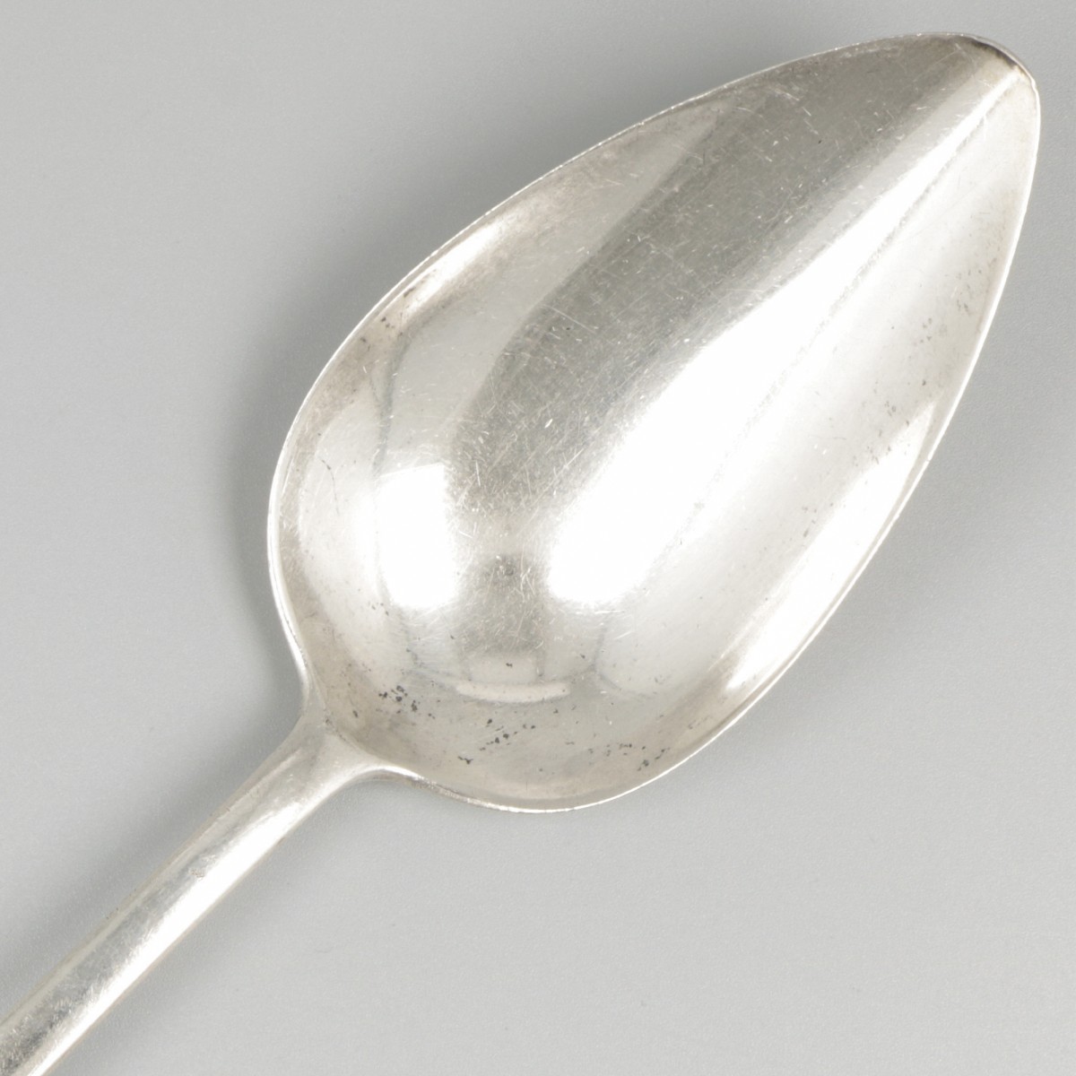 2-piece set vegetable spoons ''Haags Lofje'' silver. - Image 3 of 6