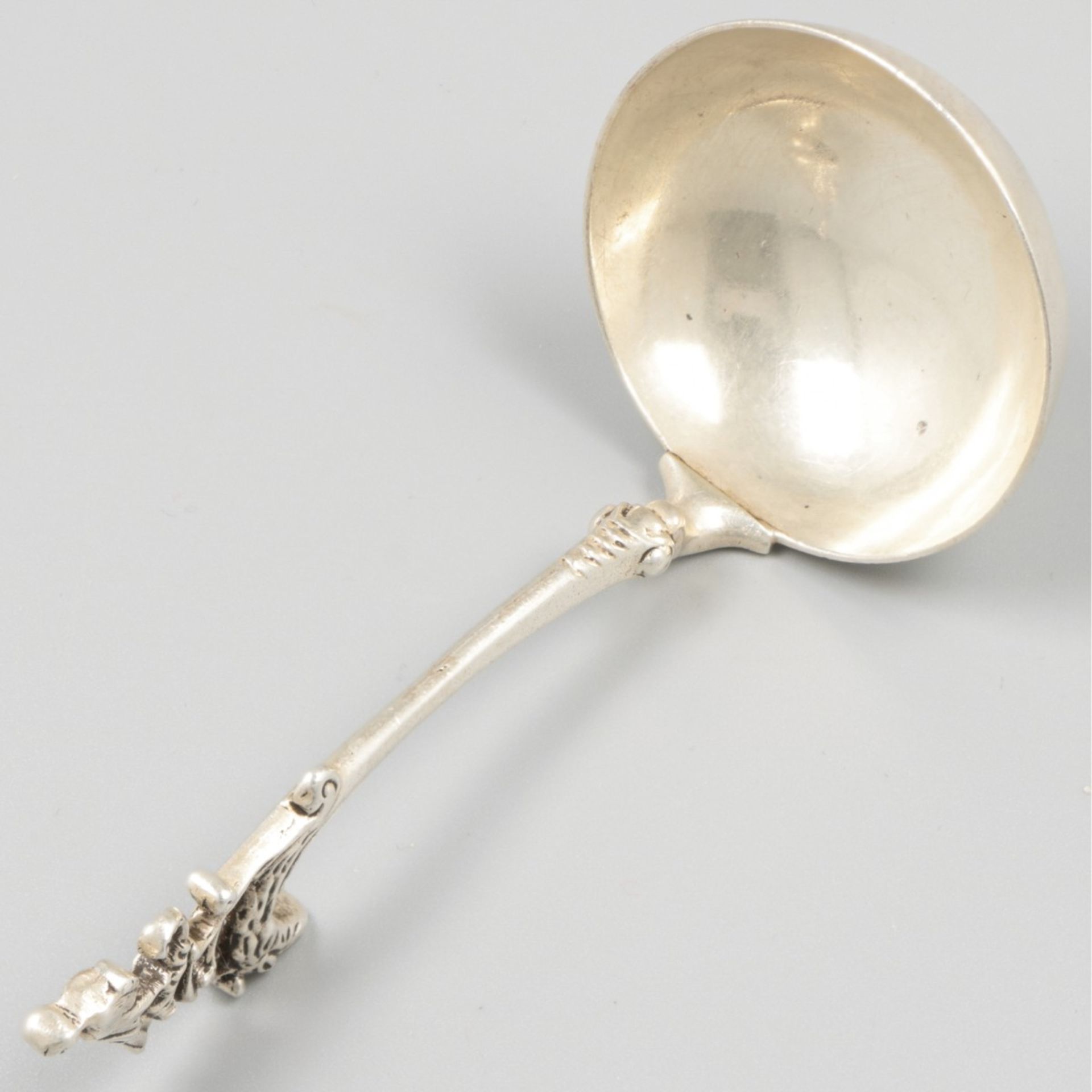 2-piece lot cream spoons silver. - Image 4 of 9