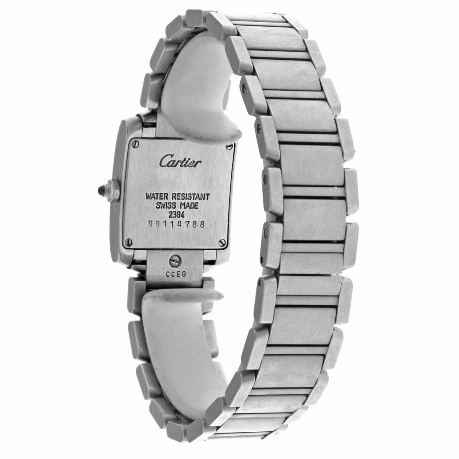 Cartier Tank Française 2384 - Ladies watch - Bild 3 aus 6