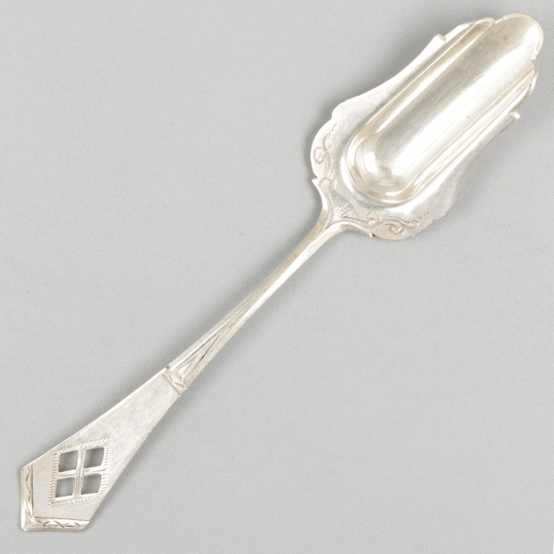 5-piece lot sugar spoons silver. - Image 4 of 9