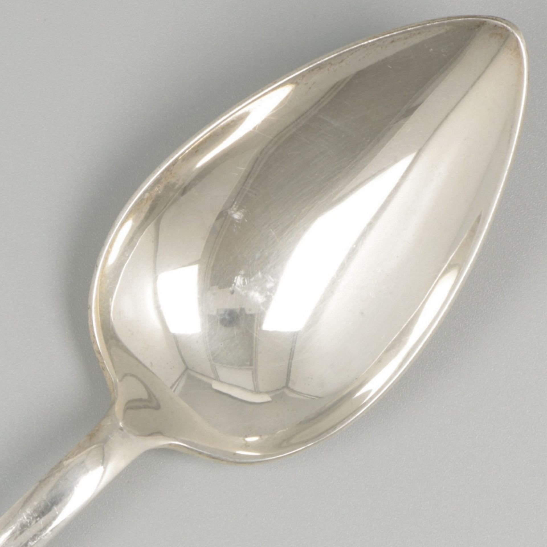 6-piece set dinner spoons ''Haags lofje'' silver. - Image 3 of 6