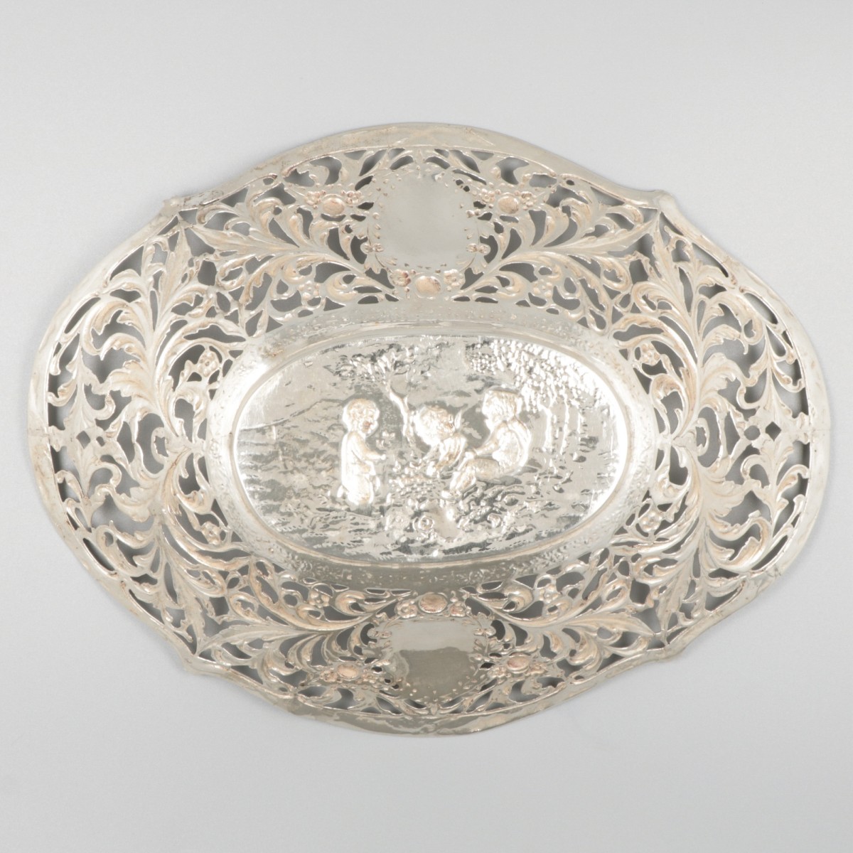 Delicacy basket silver. - Image 3 of 5