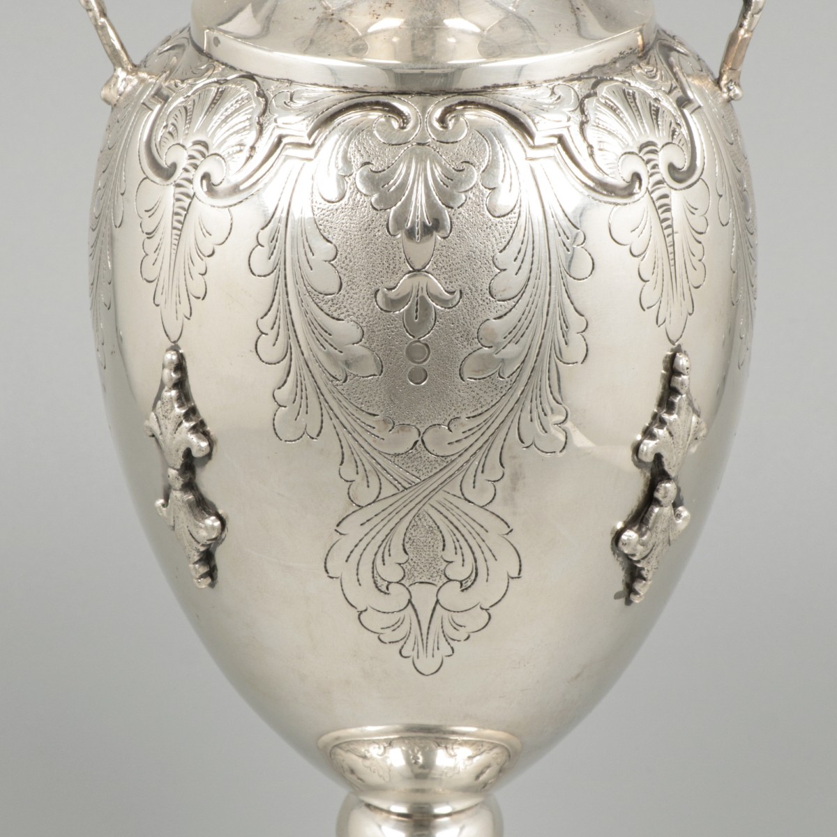 Showpiece vase silver. - Image 6 of 7