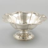 Silver bonbon dish.