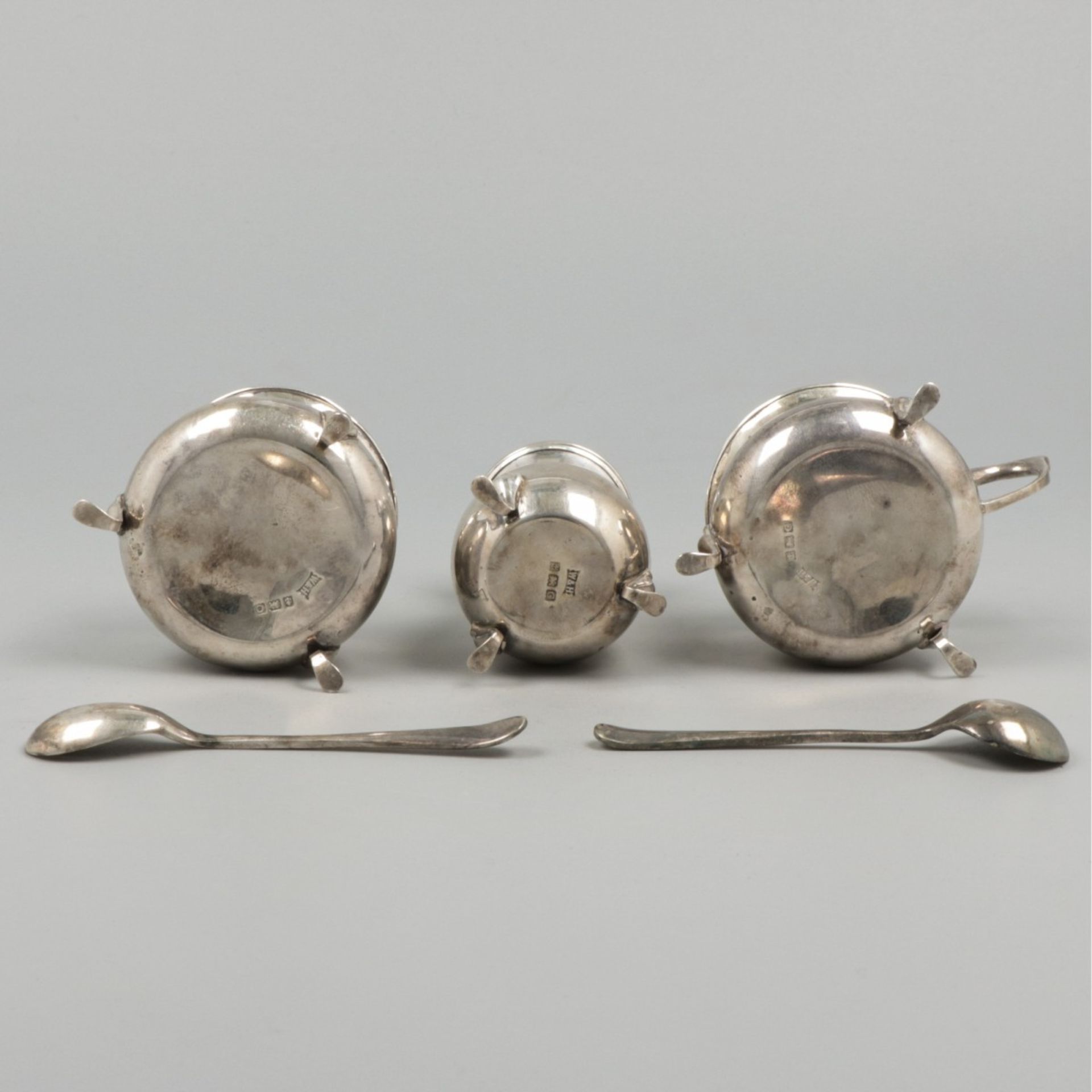 Condiment set silver. - Image 5 of 7