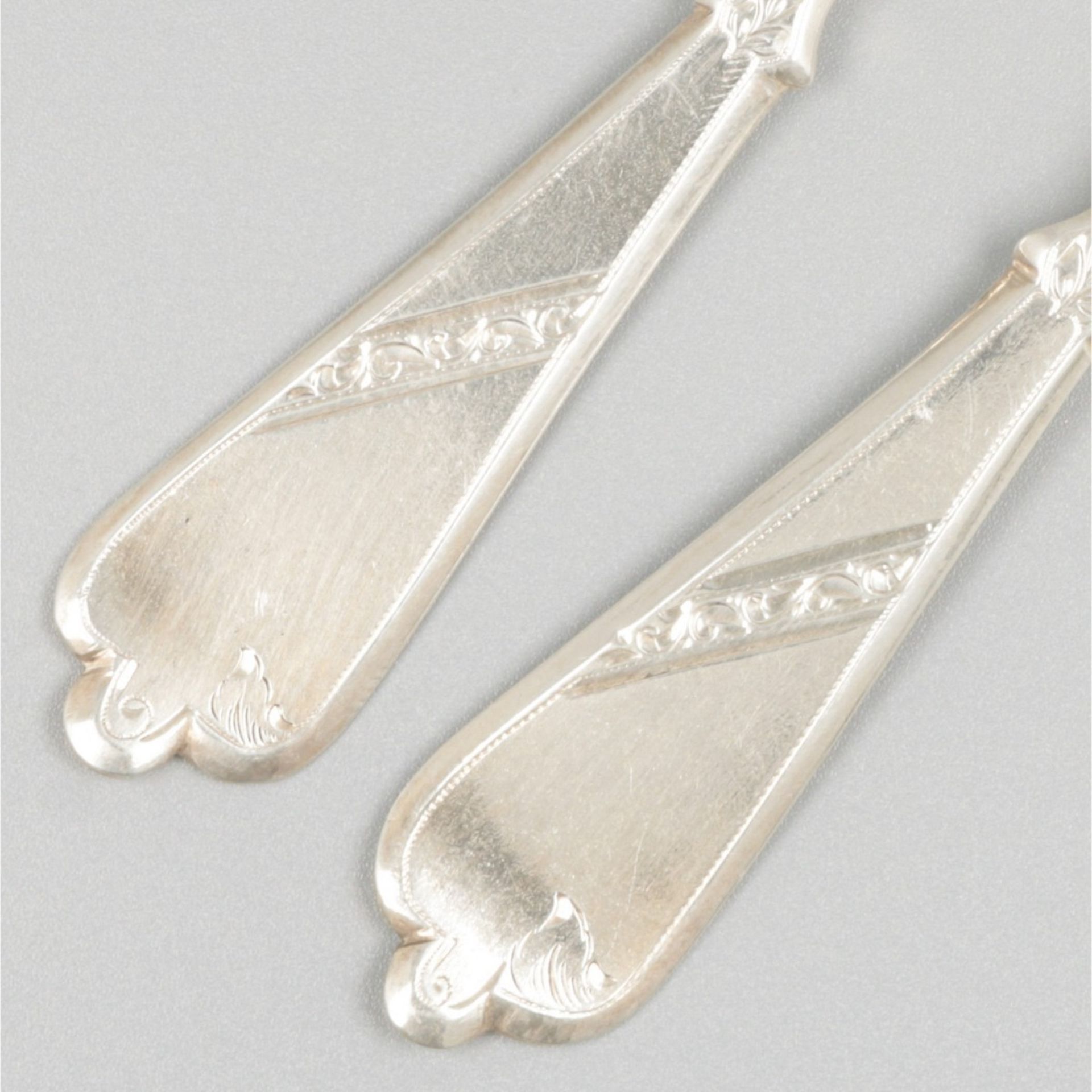 2-piece set meat forks silver. - Image 3 of 6