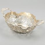 Silver bonbon basket.