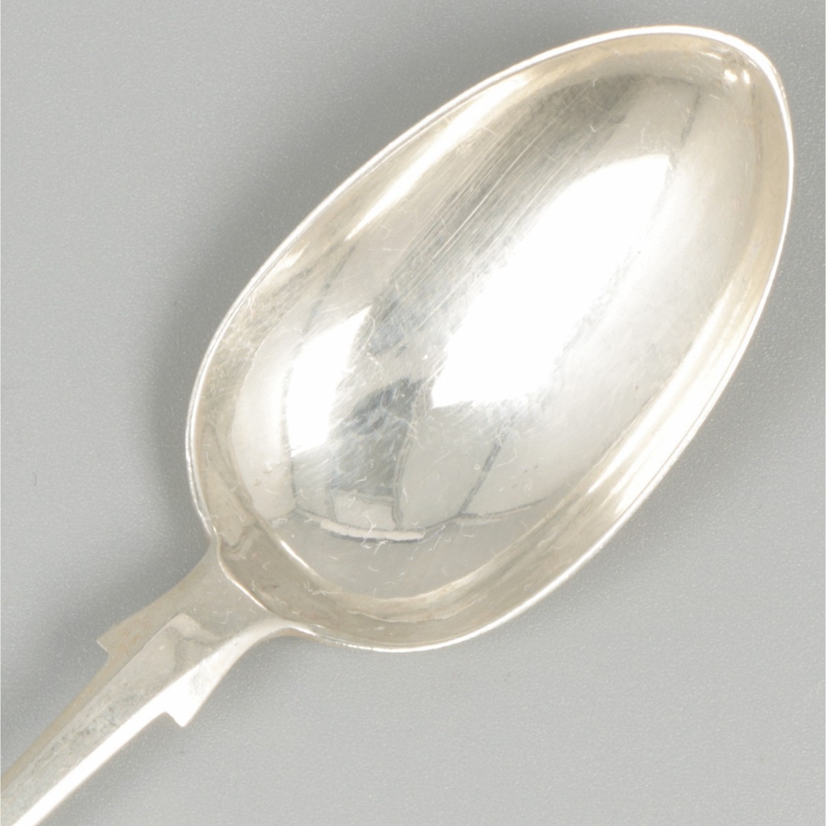 Set of 6 dessert spoons (Exeter 1855) silver. - Image 4 of 6