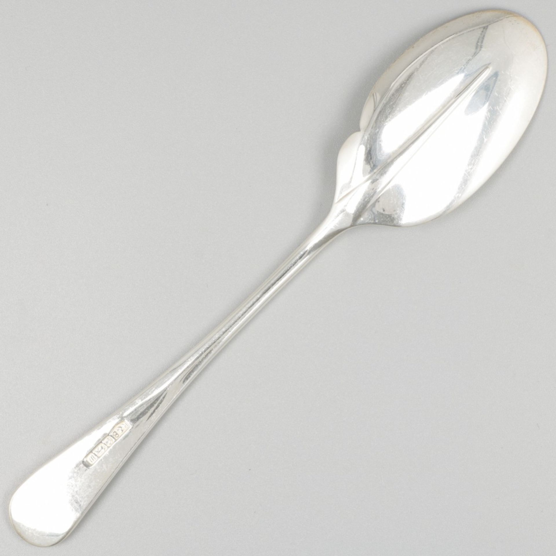 8-piece set of ice cream scoops silver. - Image 3 of 7