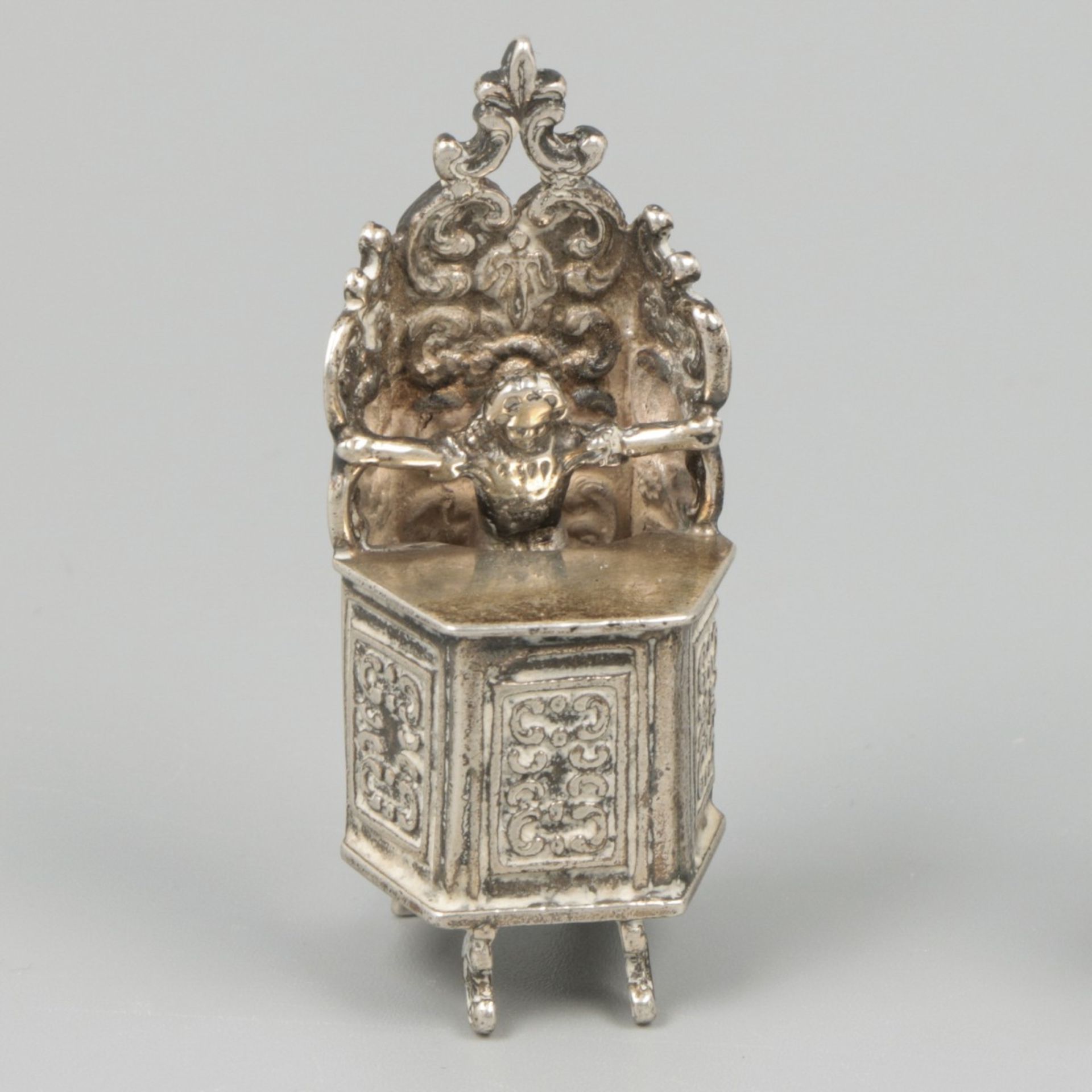 2-piece lot miniatures silver. - Image 2 of 6