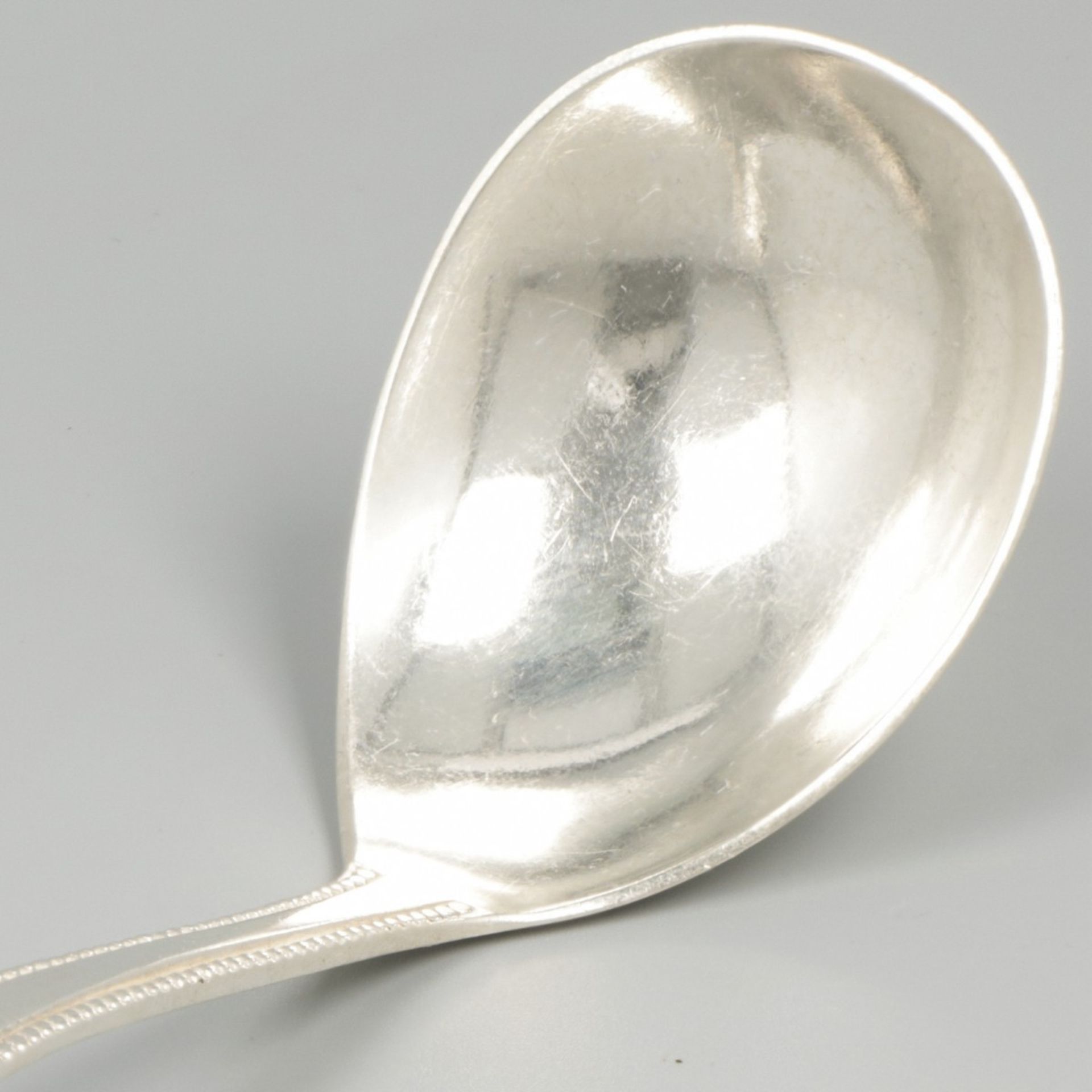 Compote & sauce spoon silver. - Bild 4 aus 9