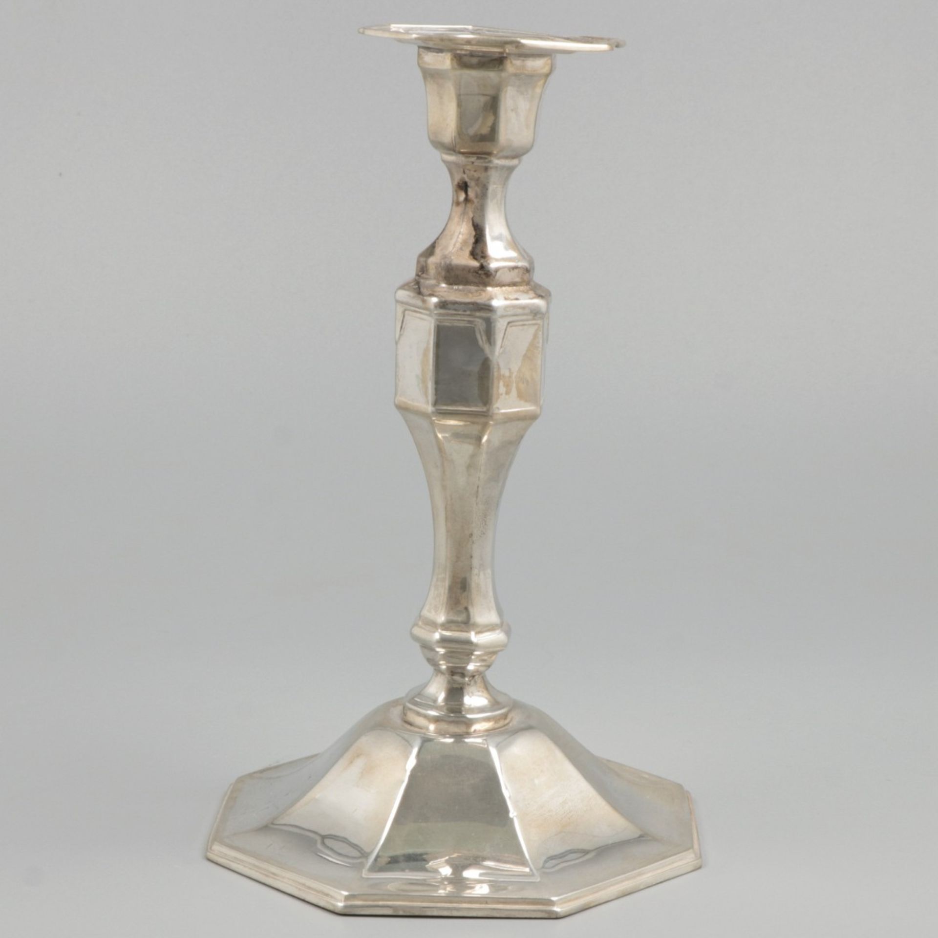Candlestick (Lima, Peru, Carlo Mario Camusso) silver.