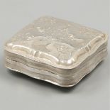 Peppermint box (Schoonhoven, Abraham van der Sluijs 1857-1881) silver.