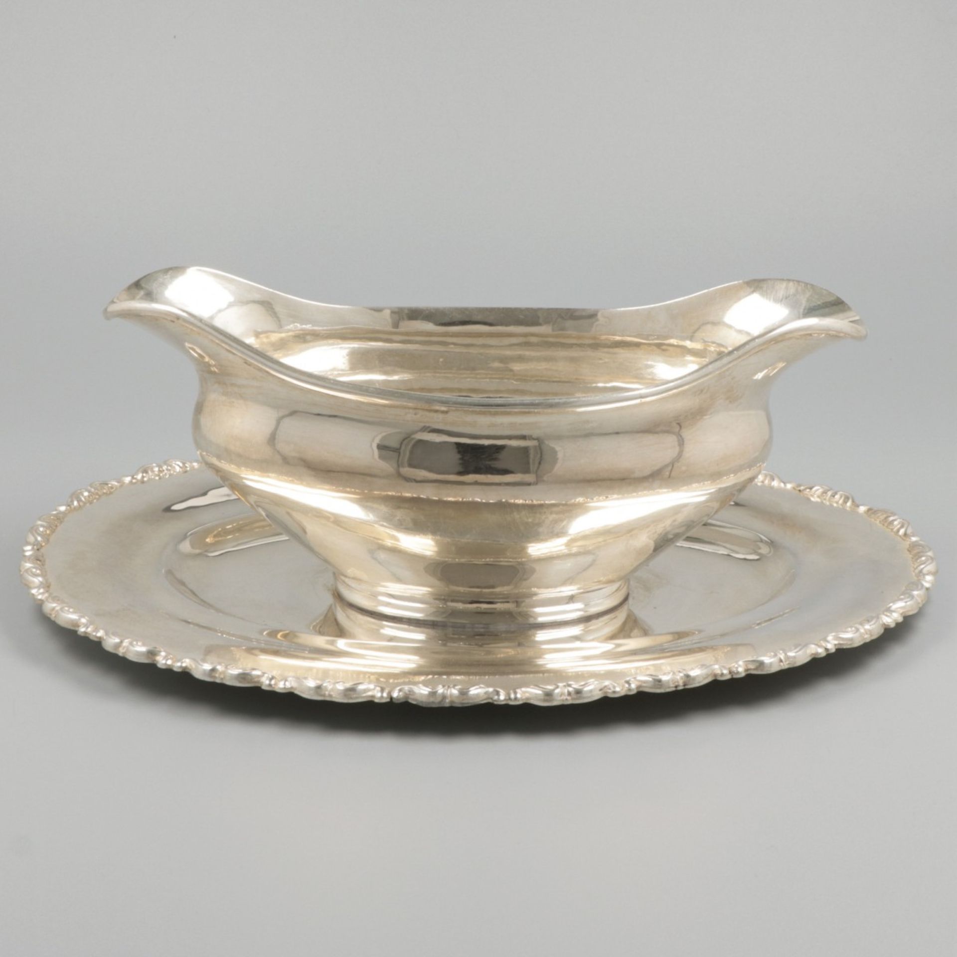 Sauce boat silver. - Image 2 of 6