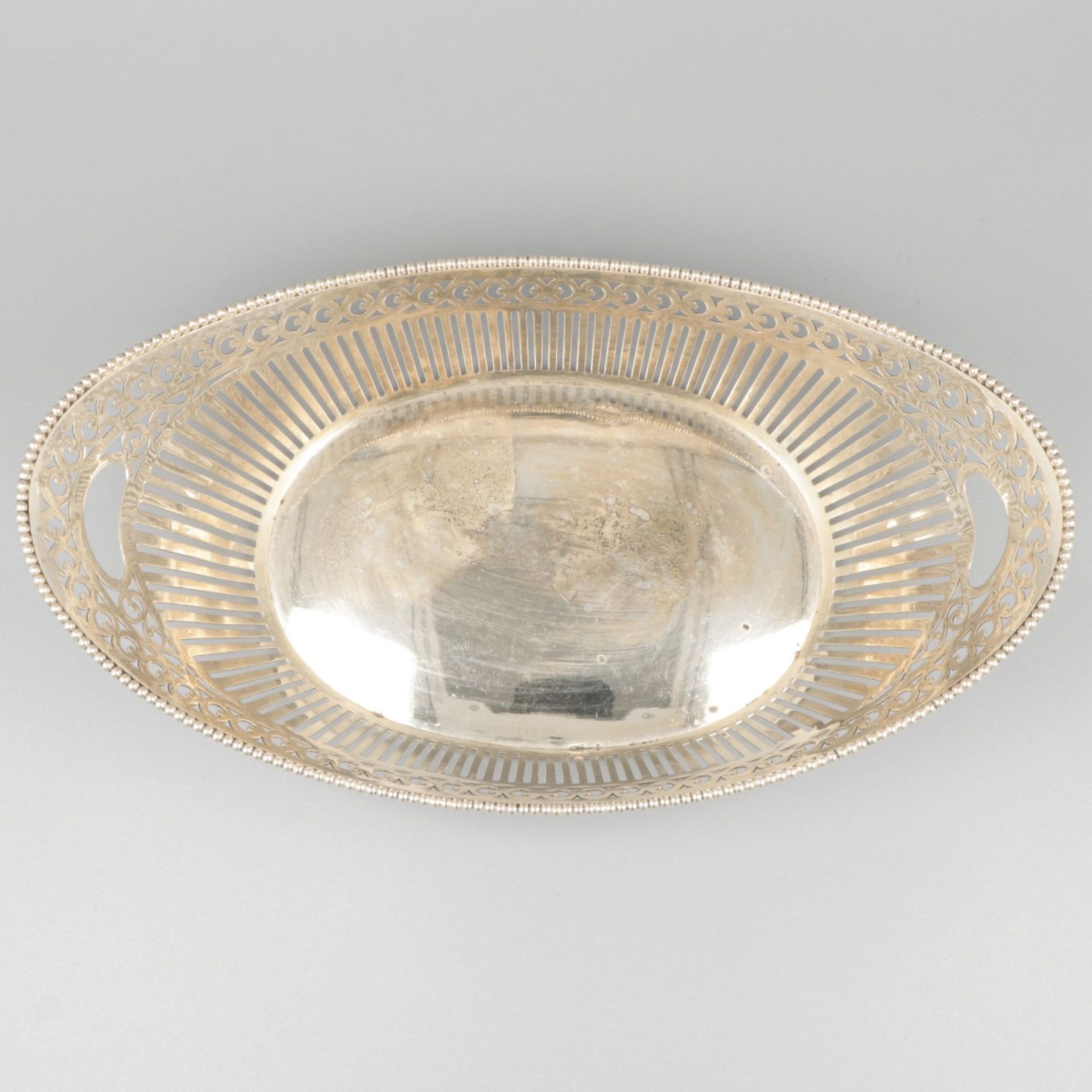 Puff / bread basket silver. - Image 4 of 6