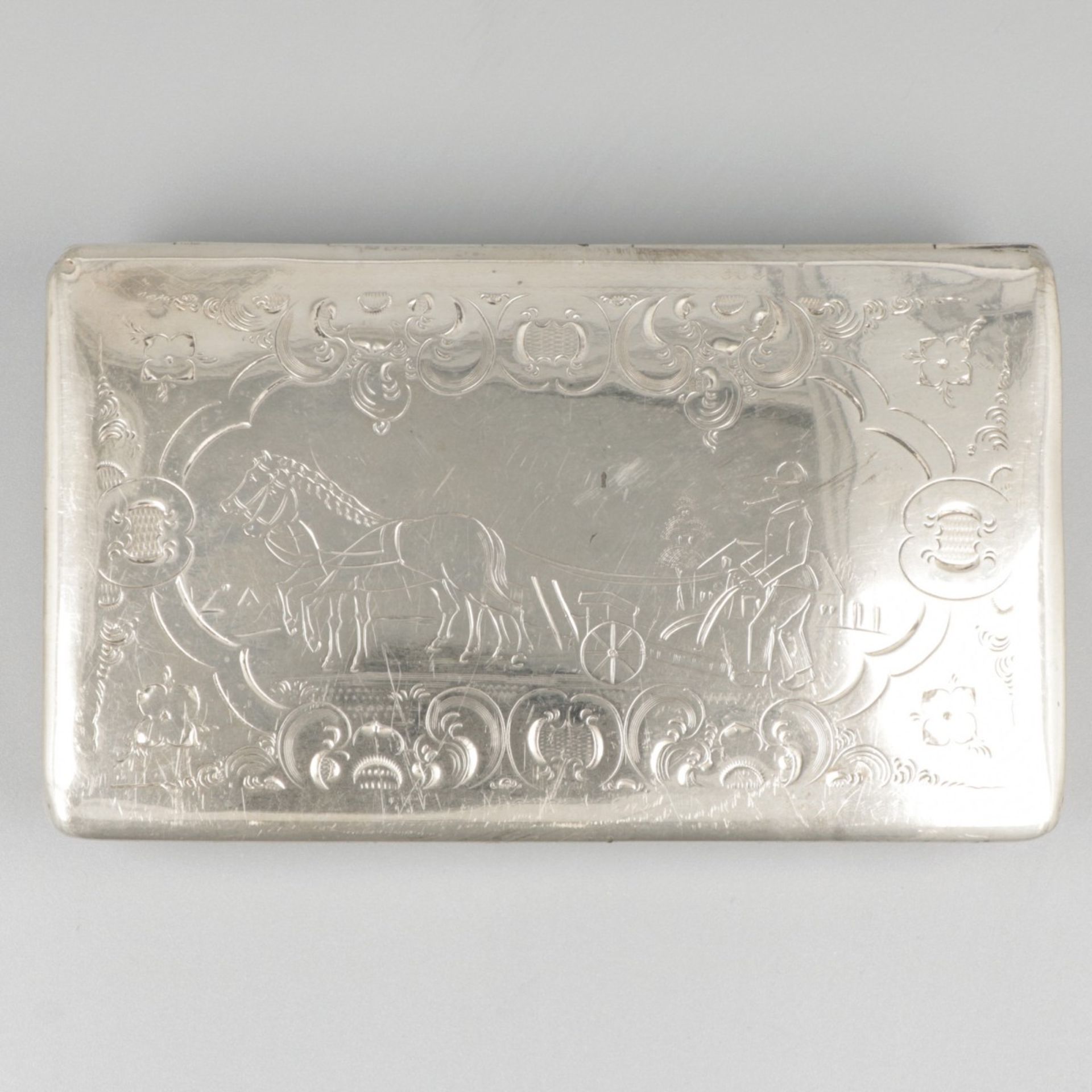 Teaspoon box silver. - Image 5 of 9