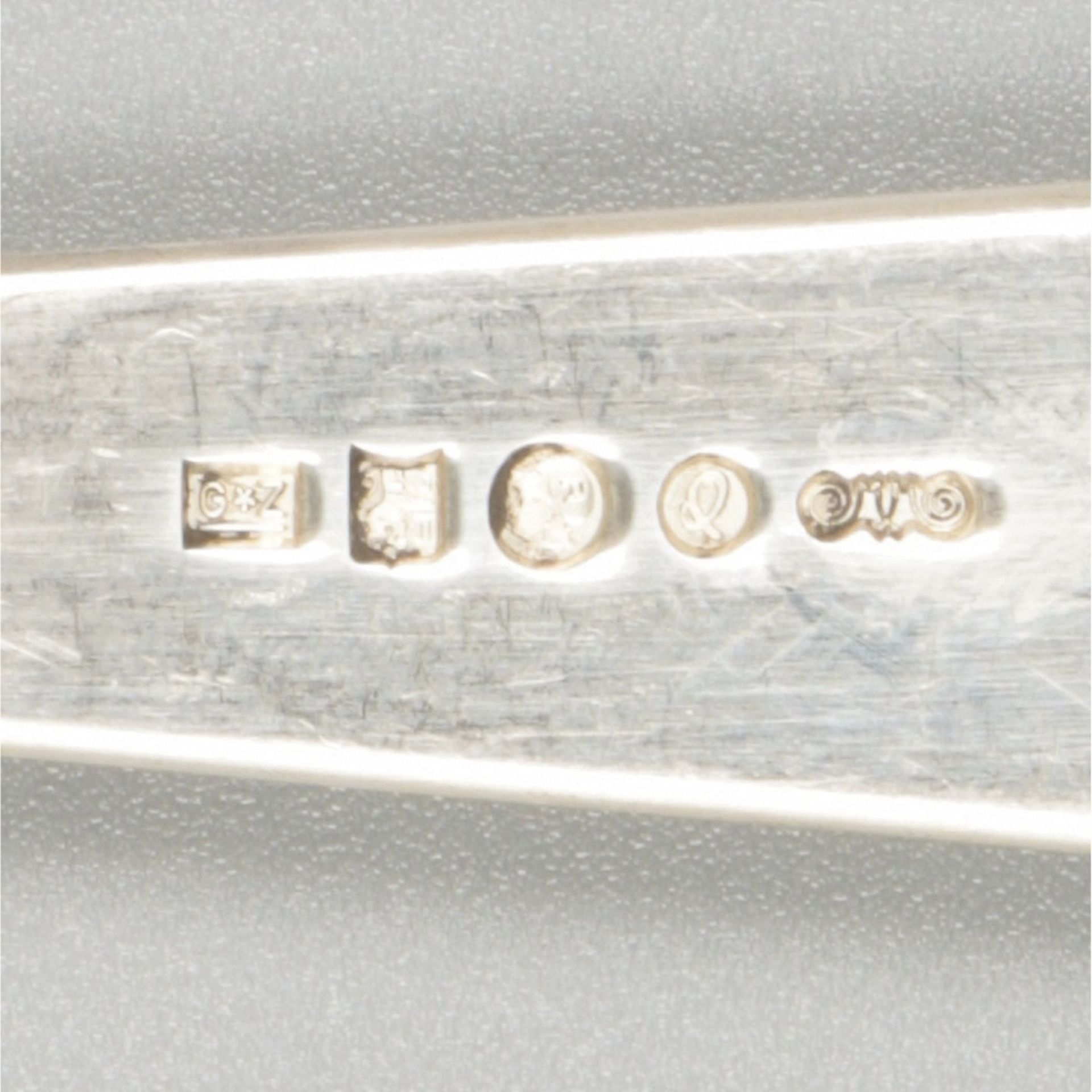 6-piece set of forks ''Haags Lofje'' silver. - Image 6 of 6
