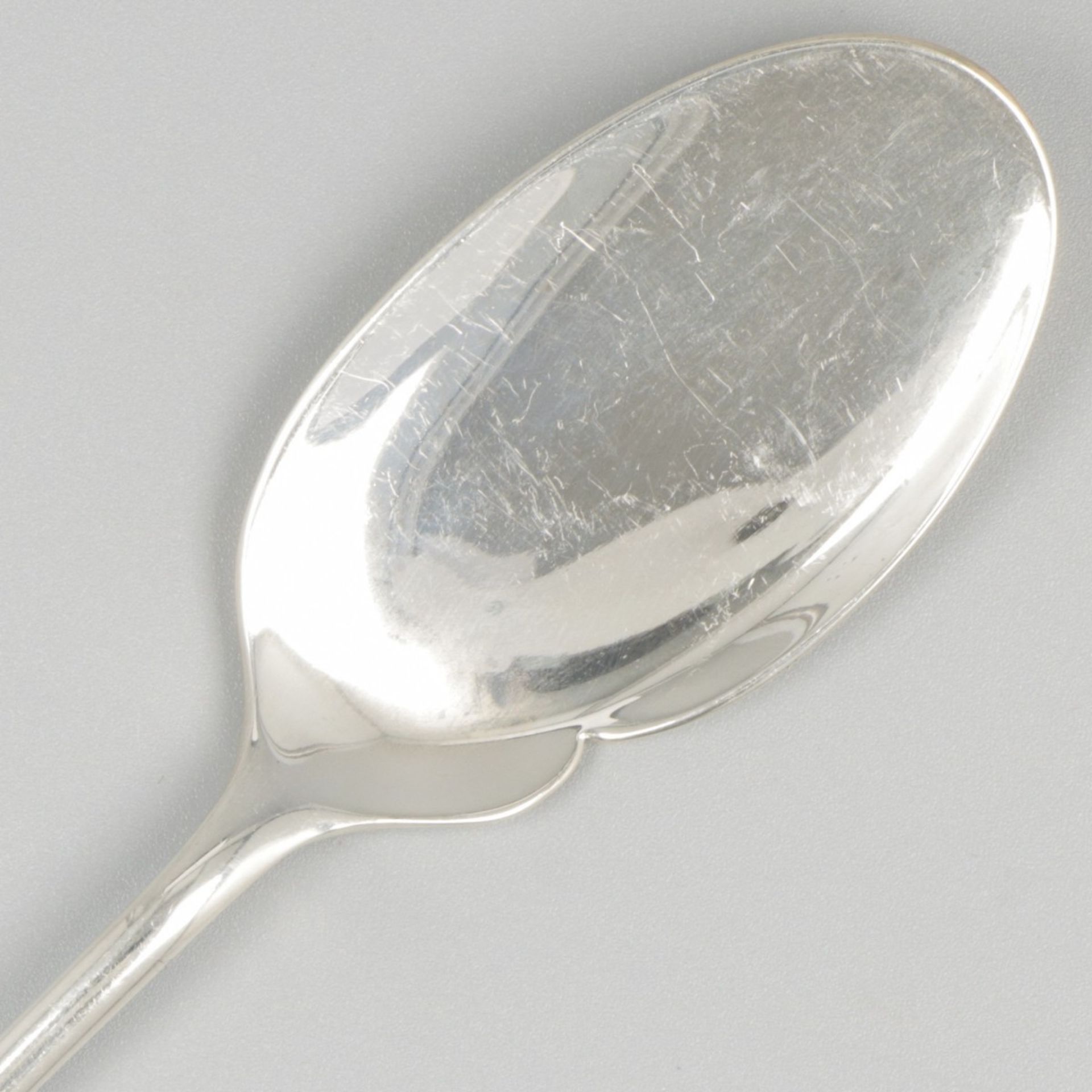 8-piece set of ice cream scoops silver. - Image 6 of 7