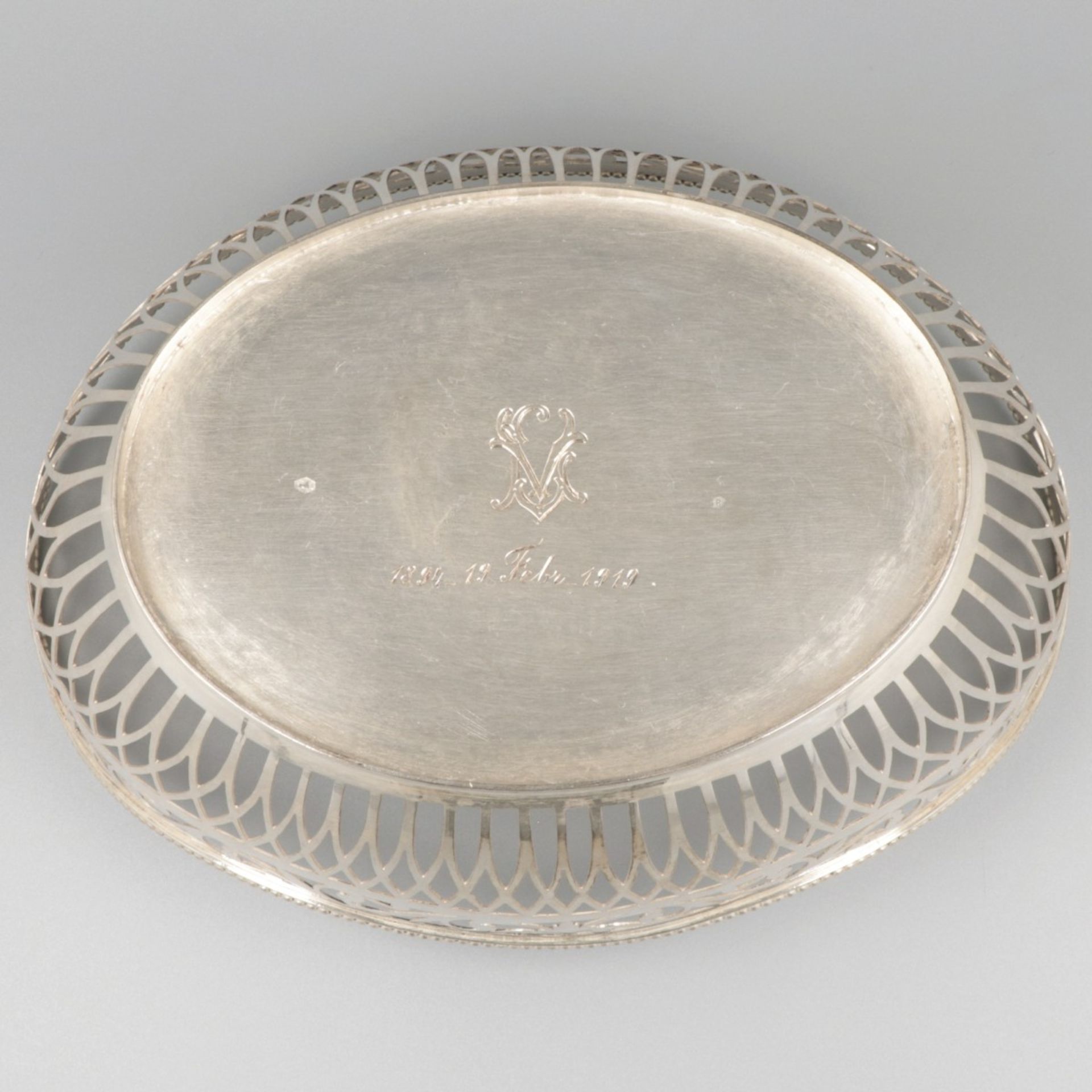 Bread basket silver. - Image 3 of 6