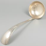 Soeplouche / Soup spoon ''Haags Lofje'' silver.