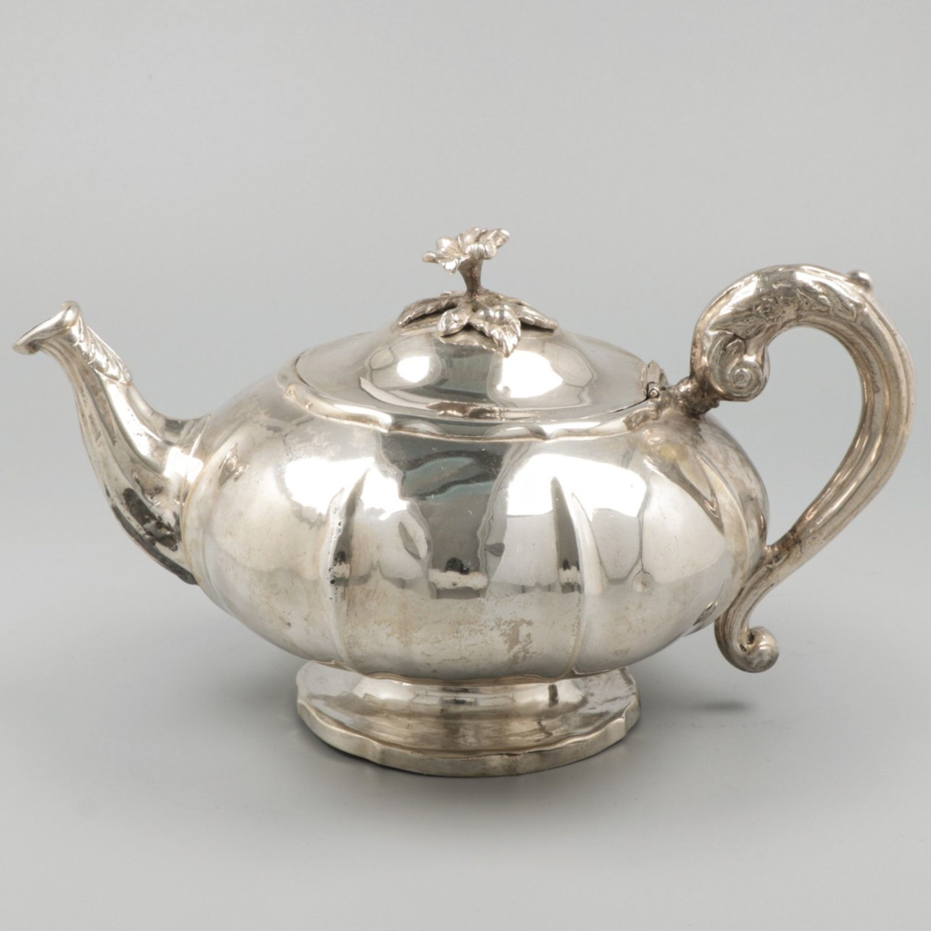 Teapot and milk jug silver. - Image 4 of 9