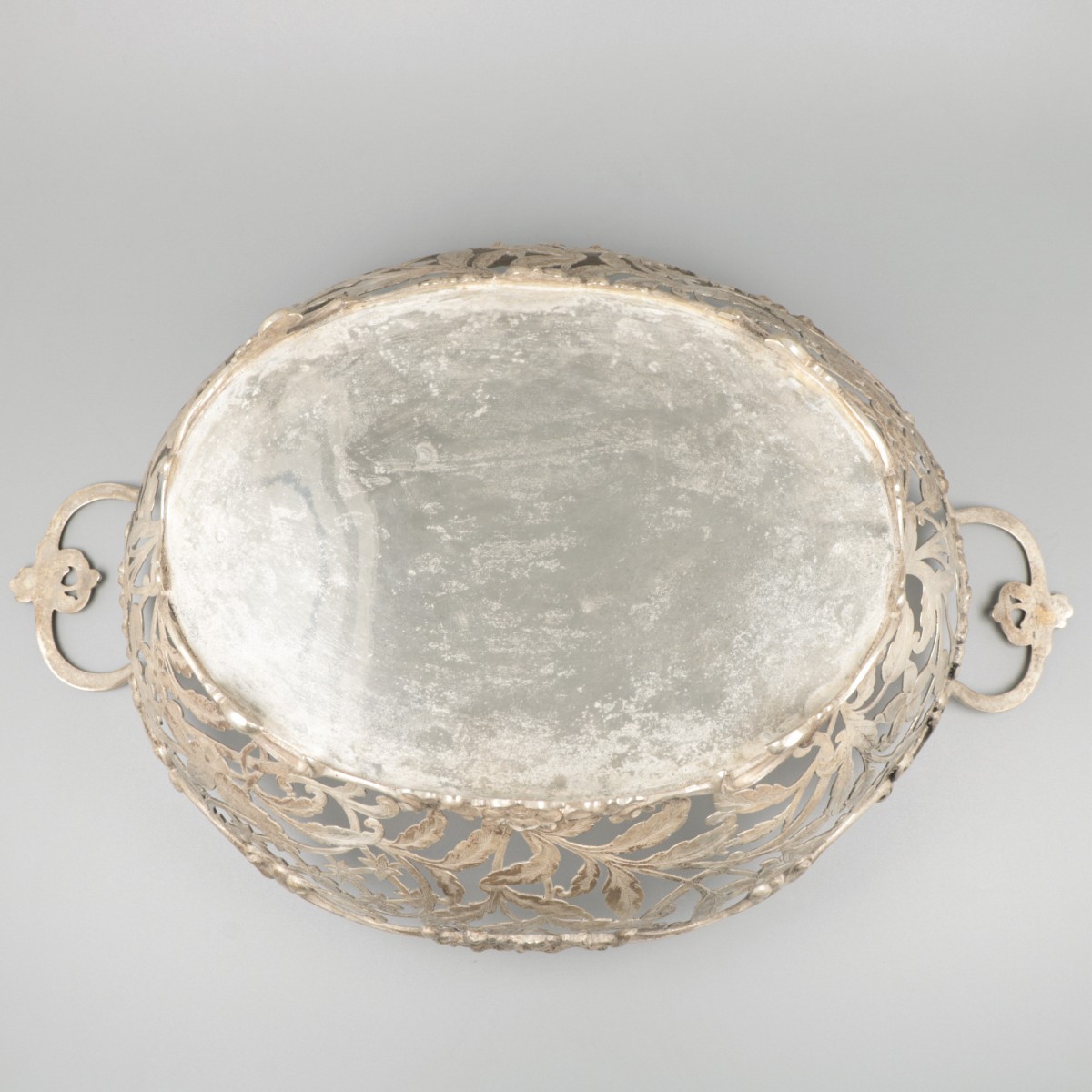 Bread basket silver. - Image 3 of 7