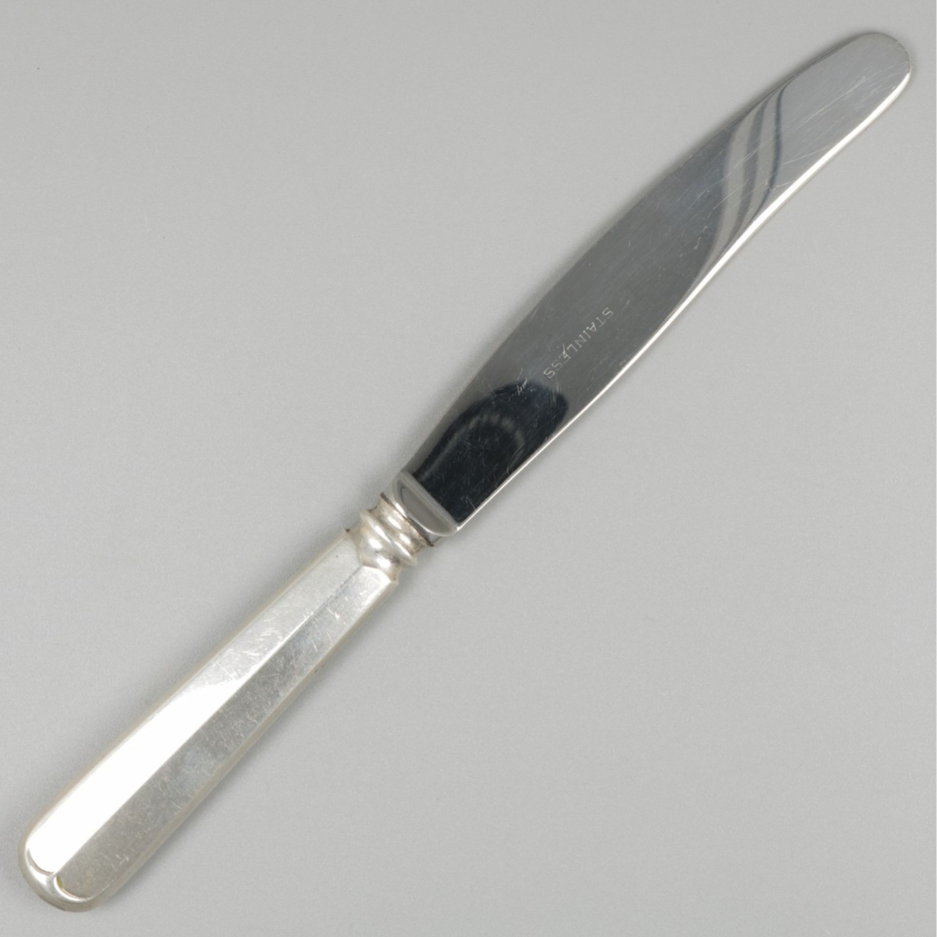 8-piece set of knives "Haags Lofje" silver. - Image 3 of 6