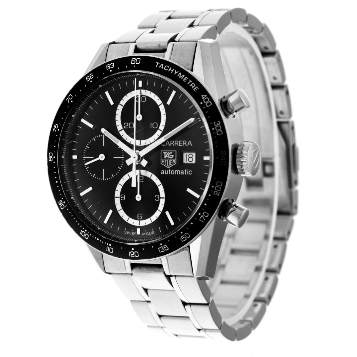 TAG Heuer Carrera Chronograph Calibre 16 CV2010-2 - Men's watch - Image 2 of 5