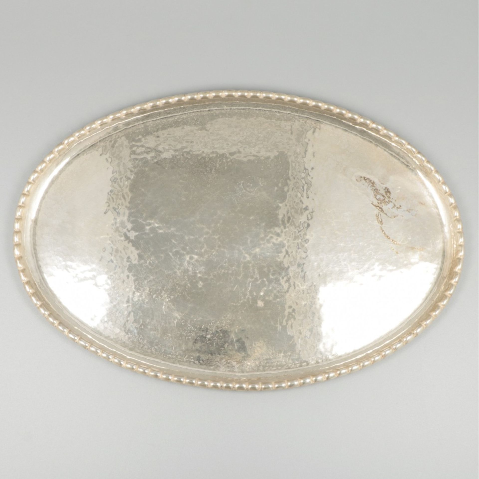 Serving tray silver. - Image 3 of 5