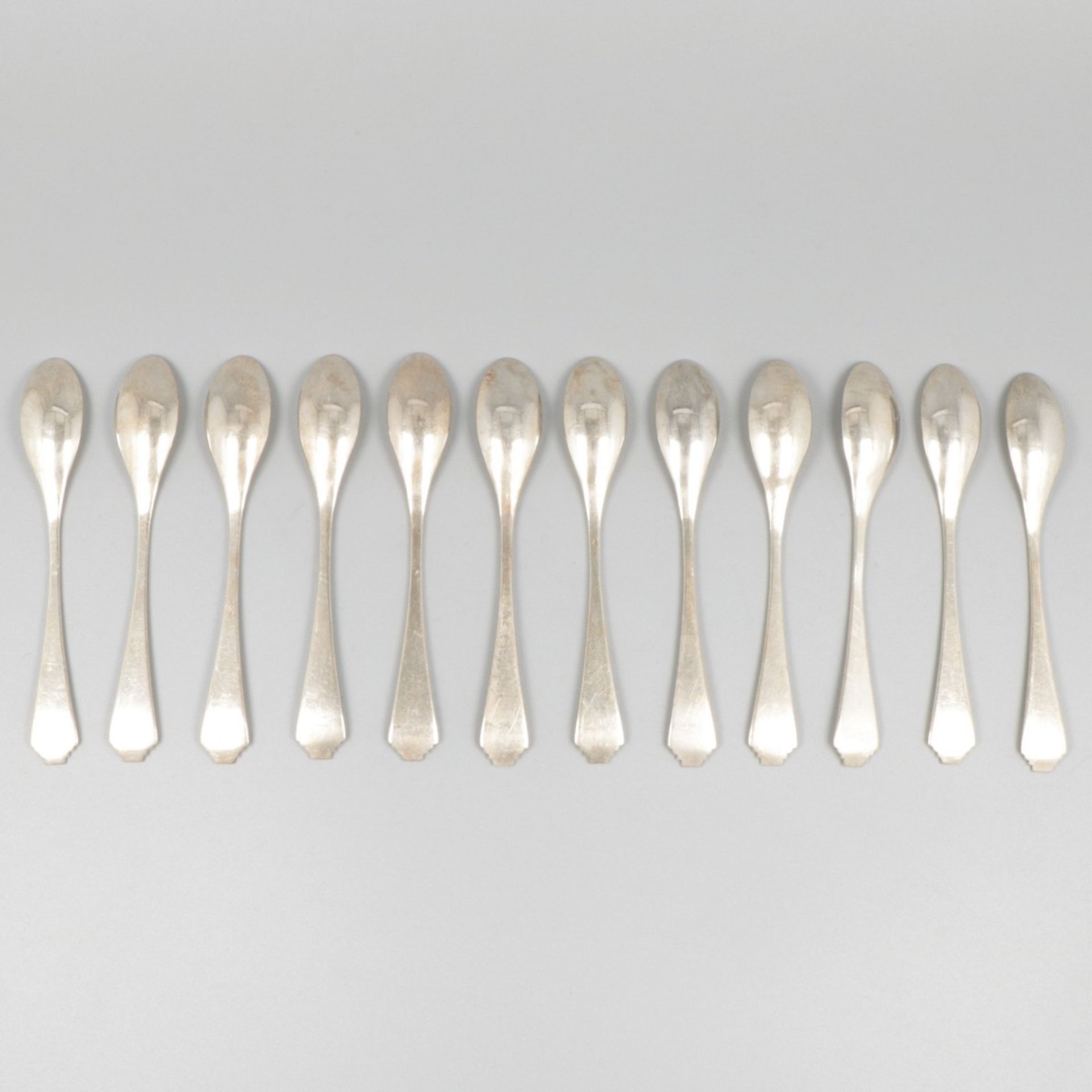 12-piece set silver coffee spoons. - Image 3 of 8