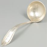 Sauce spoon ''Hollands Puntfilet'' silver.